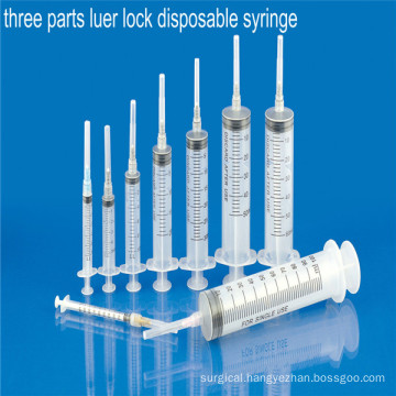 Medical Disposable Three Parts Syringe